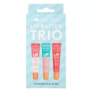 Tree Hut Sugarlips Lip Butter Trio Bundle, Origina...