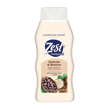 Zest Body Wash - Enriched with Wild Cocoa Butter a...