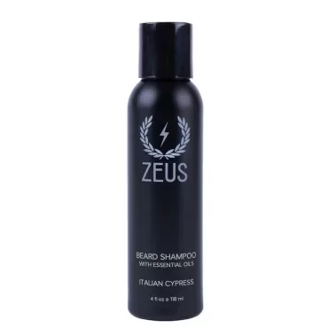 ZEUS Italian Cypress Beard Shampoo for Men with Ch...