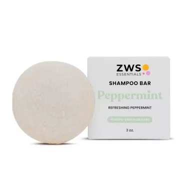 ZWS Essentials Peppermint Breeze Shampoo Bar, Vega...