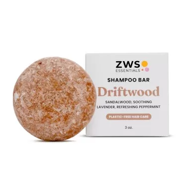 ZWS Essentials Driftwood Shampoo Bar, Vegan Solid ...