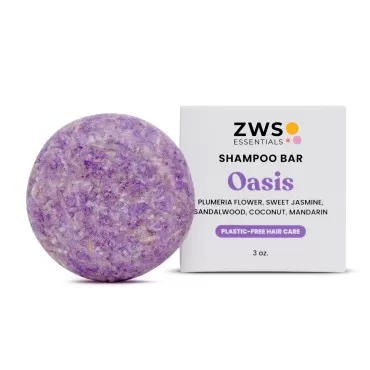ZWS Essentials Oasis Shampoo Bar, Vegan Solid Hair...