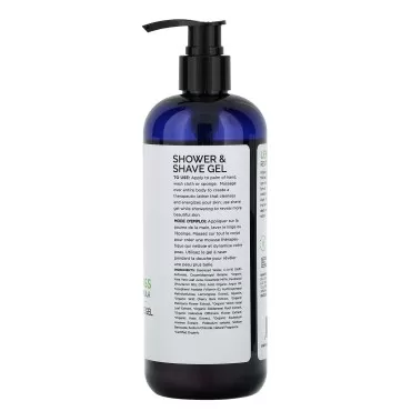 Mill Creek Botanicals Shower & Shave Gel, Lemongra...