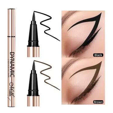 Liquid Eyeliner Waterproof, Long Lasting, Stay All Day Make Up, Oil Free / 1 Count- 0.6g / (Brown)