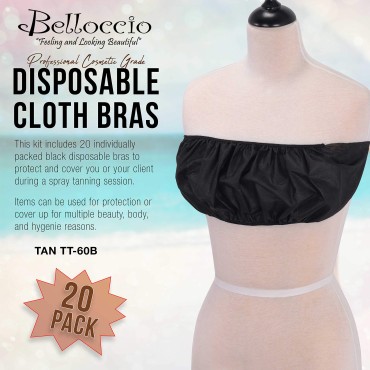 Belloccio Pack of 20 Disposable Bras (Brassieres)...