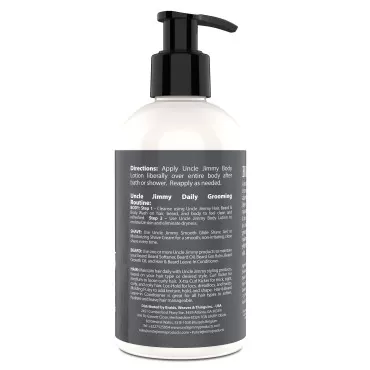 Uncle Jimmy Body Lotion for Dry Skin, Hand and Bod...