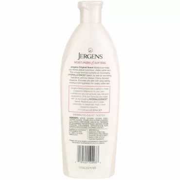 Jergens Original Scent Dry Skin Moisturizer with Cherry Almond Essence 10 oz (Pack of 6 )