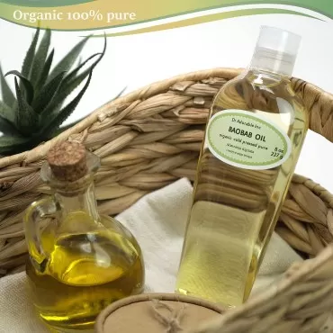 Dr Adorable - 8 oz - Baobab Oil - 100% Pure Natural Cold Pressed Organic