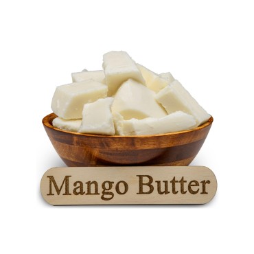 Raw Mango Butter 4 oz 100% Pure Natural Cold Pressed. Skin Body and Hair Moisturizer, DIY Creams, Balms, Lotions, Soaps. 4 Ounce