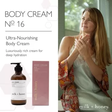 milk + honey Rich Body Cream No. 16, Pink Grapefru...