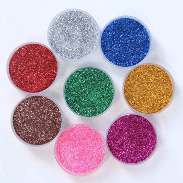 Fine Glitter 24 Colors Craft Glitter for Resin Mak...