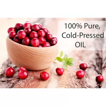 ilOmia Cold Pressed Virgin Cranberry Seed Oil - USA Made -100% Pure and Unrefined - Cold Pressed from Wisconsin Farms - Rich Source of Vitamins A, E, and Omega Fatty Acids (30ml) 1 oz