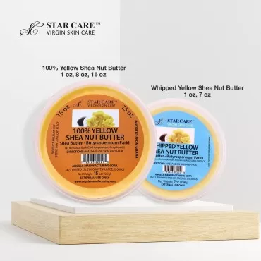 STAR CARE 100% Yellow Shea Nut Butter (15oz)