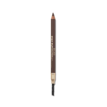 Milani Stay Put Brow Pomade Pencil - Dark Brown (0.03 Ounce) Vegan, Cruelty-Free Eyebrow Pencil to Fill, Shape & Define Brows