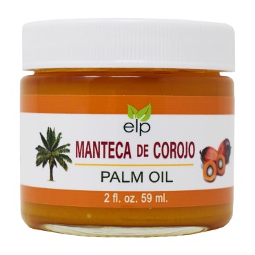 ELP ESSENTIAL Palm Oil Manteca De Corojo 2 Oz Chanty Pack 2