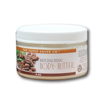 Mochachino Body Butter, 4oz, by Super Salve, Coffe...