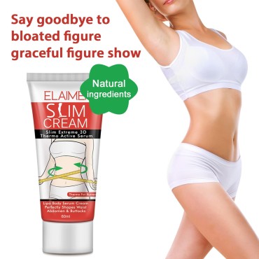 2 Pack Hot Cream, Slimming Fat Burning Cream for B...