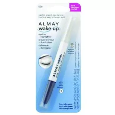 Almay Wake-Up Eyeliner and Highlighter, Sapphire S...