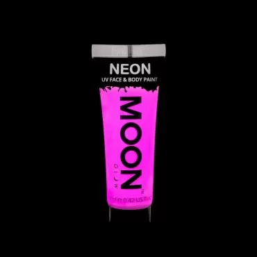 Moon Glow - 0.42oz Blacklight Neon UV Face & Body Paint - Pastel Pink