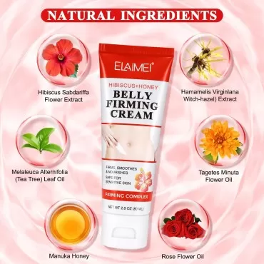 2Pack Hot Cream, Belly Firming Cream with Hibiscus...