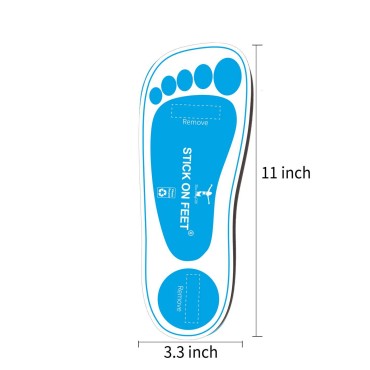 Blue 60 Pairs(120feets) Premium Disposable Feet Pads Spray Sunless Tanning Sole Protector