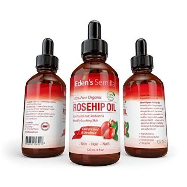 100% Pure Rosehip Oil - 4 OZ - Certified ORGANIC -...