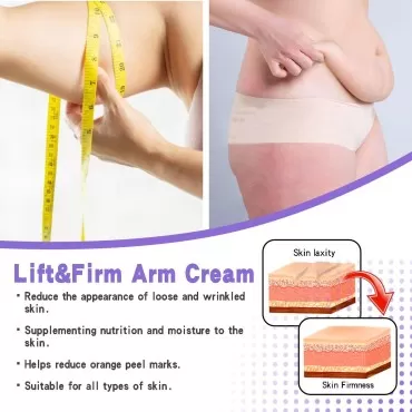 Flex Lift and Firm Arm Cream, Belly Firming and Tightening Cream, Collagen Body Cream Tight Cellulite Cream for Tighter and Firmer, Reduce the Appearance of Loose and Crepey Skin on the Arms and Belly (1 PCS)