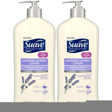 Body Lotion, Lavender & Vanilla, 18 oz, 2 pk...