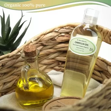 Dr Adorable - 8 oz - Camellia Seed Oil - 100% Pure Natural Organic Cold Pressed