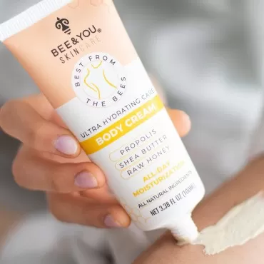 BEE and YOU Ultra Hydrating Natural Body Cream, Fa...