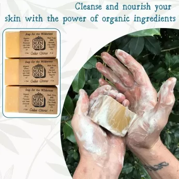 Bee The Light Simple Man Soap - Men's All Natural ...