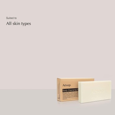 Aesop Body Cleansing Slab | 310g/10.93oz All Natural Bar Soap for All Skin Types | Bergamot Rind, Ylang Ylang, Tahitian Lime | Paraben, Cruelty-Free & Vegan Face Soap Bar for Men & Women