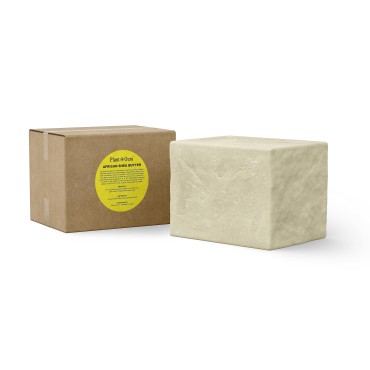 Raw African Shea Butter 15 lbs. Bulk Wholesale Block 100% Pure Natural Unrefined IVORY - Ideal Moisturizer For Dry Skin, Body, Face And Hair Growth. Great For DIY Soap and Lip Balm Making.