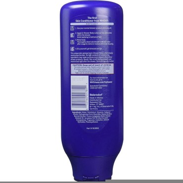 Nivea Lotion In-Shower Nourish For Very Dry Skin 13.5 Ounce (400ml) (6 Pack)