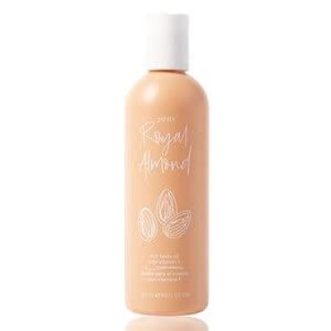 JAFRA Royal Almond Body Oil - Fresh Scent, 8.4 Fl Oz, for All Skin Types, Hydrating & Nourishing, Gluten Free