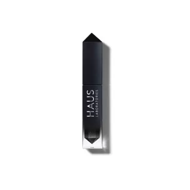 HAUS LABORATORIES By Lady Gaga: RISQUÉ BROW & LASH SPARKLE TOPPER, Brow Gel & Mascara in Black Sparkle, Long Lasting & Buildable Eye Makeup, Vegan & Cruelty-Free, 0.10 Fl. Oz