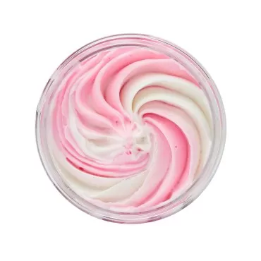 Fizz and Bubble, Whipped Body Butter - Soothing, Nourishing, Shea Butter Moisturizing for Dry Skin (Rose Water)