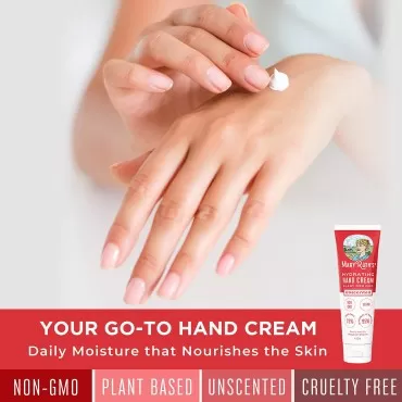 MaryRuth Organics | Vitamin Hand and Body Cream | Ultra Hydrating, Soft Feel and Texture for Dry, Damaged, Chapped Hands | Silky Smooth Skin Moisturizer | Unscented and Non-Toxic | 4 Oz (Pack of 1)