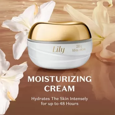 O BOTICARIO Lily Satin Hydrating Body Cream, 24 Ho...