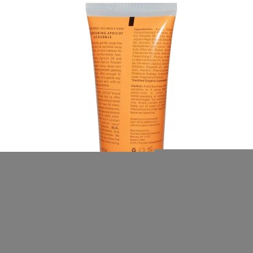 Jason Natural Products Apricot Scrubble Face Wash, 4 Ounce - 6 per case.