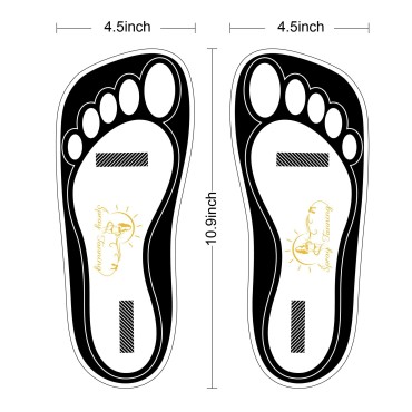 120 Pairs(240 Feets) Disposable Black Tanning Feet...
