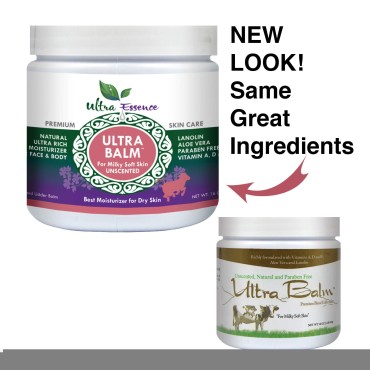 Ultra Balm Daily Moisturizer 16 oz For Dry Itchy S...