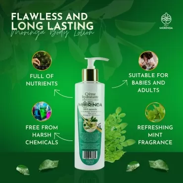 Zest Of Moringa Body Lotion 100% Natural Face & Ha...