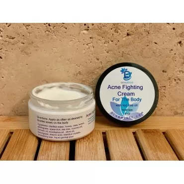 Acne Fighting Cream For The Body, 4oz Jar...