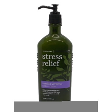 Bath & Body Works Aromatherapy Stress Relief Vanilla Verbena Body Lotion