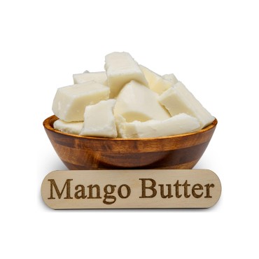 Raw Mango Butter 8 oz. Bar - 100% Pure Natural Unrefined - Great for Skin and Hair Growth. DIY Soap Making, Body Butter, Lotions and Creams.
