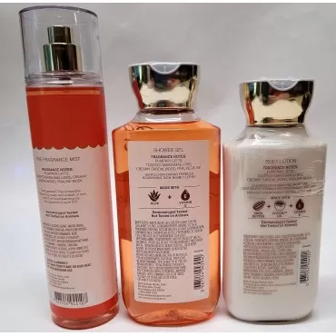 Bath & Body Works Marshmallow Pumpkin Latte 3 pc B...