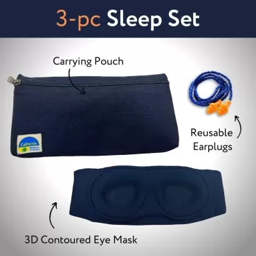 California Wellness Products Sleep Mask - 3D Conto...