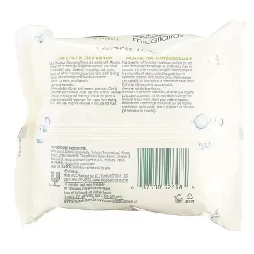 Simple Micellar Makeup Remover Wipes 25 Count(Pack...