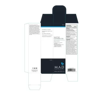 M.A.D Skincare Salicylic Cleansing Gel - Acne Faci...